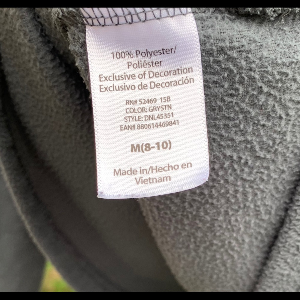 Danskin Now Pullover Quarter Zip - size M (8-10) - Picture 6 of 7
